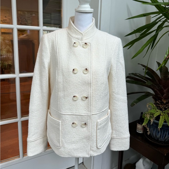 Talbots Jackets & Blazers - Gorgeous Cream Talbots Double Breasted Blazer, NWOT